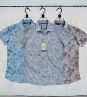 Com1.-0107 - পিউর কটন (হাফ হাতা শার্ট) কম্বো-৩ পিছ