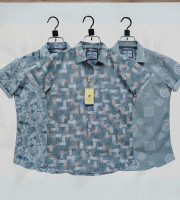 Com1.-0109 - পিউর কটন (হাফ হাতা শার্ট) কম্বো-৩ পিছ