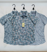 Com1.-0112 - পিউর কটন (হাফ হাতা শার্ট) কম্বো-৩ পিছ