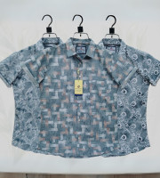 Com1.-0113 - পিউর কটন (হাফ হাতা শার্ট) কম্বো-৩ পিছ