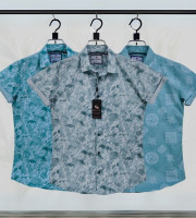 Com1.-0115 - পিউর কটন (হাফ হাতা শার্ট) কম্বো-৩ পিছ