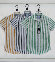 Com1.-0121 - পিউর কটন (হাফ হাতা শার্ট) কম্বো-৩ পিছ