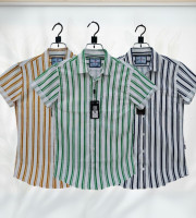 Com1.-0123 - পিউর কটন (হাফ হাতা শার্ট) কম্বো-৩ পিছ