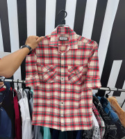 CG5. - 0941 -  টুইল কটন ফেব্রিক্সের ডাবল পকেটের ফুলহাতা শার্ট