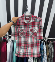 CG5. - 0948 -  টুইল কটন ফেব্রিক্সের ডাবল পকেটের ফুলহাতা শার্ট