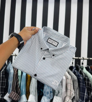 CG6. - 0968 -  শতভাগ কটন ফেব্রিক্সের ওল্ড মানি ফুলহাতা শার্ট