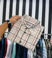 CG7. - 0981 -  শতভাগ কটন ফেব্রিক্সের ফুলহাতা শার্ট