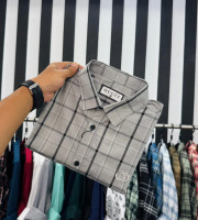 CG7. - 0983 -  শতভাগ কটন ফেব্রিক্সের ফুলহাতা শার্ট