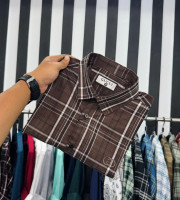 CG7. - 0985 -  শতভাগ কটন ফেব্রিক্সের ফুলহাতা শার্ট