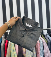 CG7. - 0312 -  শতভাগ কটন ফেব্রিক্সের ফুলহাতা শার্ট