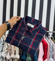 CG7. - 0318 -  শতভাগ কটন ফেব্রিক্সের ফুলহাতা শার্ট