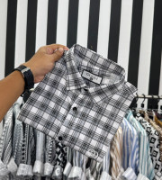 CG7. - 0327 -  শতভাগ কটন ফেব্রিক্সের ফুলহাতা শার্ট