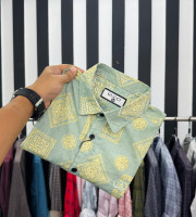 CG7. - 0343 -  শতভাগ কটন ফেব্রিক্সের ফুলহাতা শার্ট