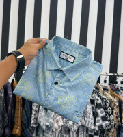 CG7. - 0346 -  শতভাগ কটন ফেব্রিক্সের ফুলহাতা শার্ট